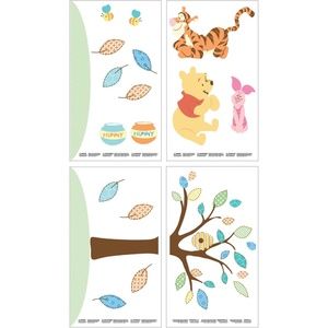 Pooh and Friends Removable Wall Decals